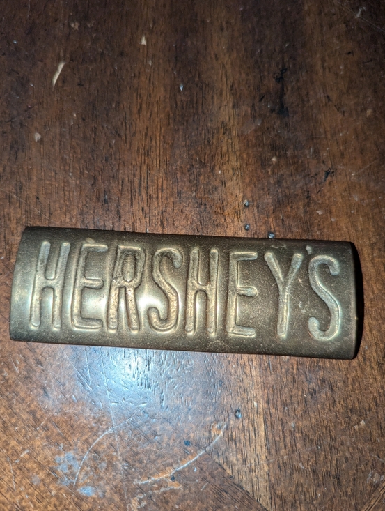 hershey Other - Hershey Candy Bar Brass